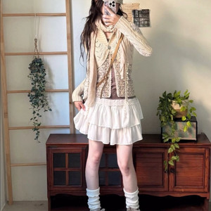 리즈리사 숏스 가디건 셋업