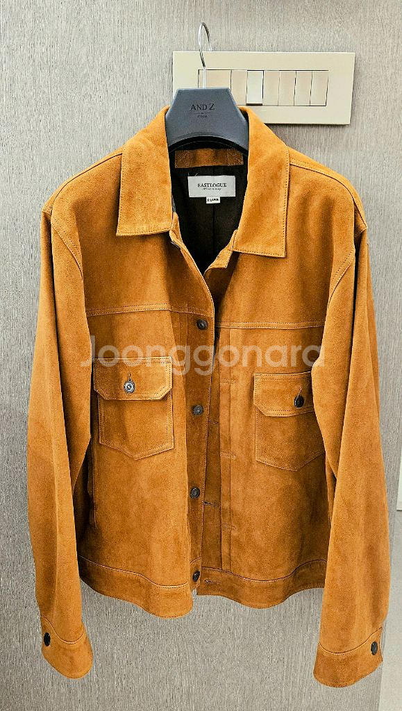 이스트로그 스웨이드 자켓 판매합니다.--0