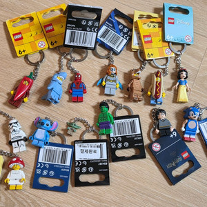 레고 키링 스파이더맨 공룡알바 버섯 상어 고추 소닉