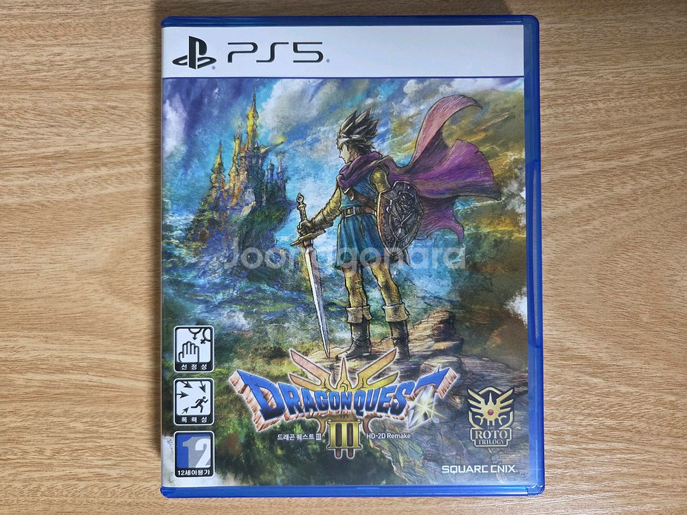 PS5 드래곤퀘스트3 코드미사용 드퀘3--0