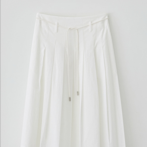 타낫 플로우 플리츠 롱 스커트 flow pleated