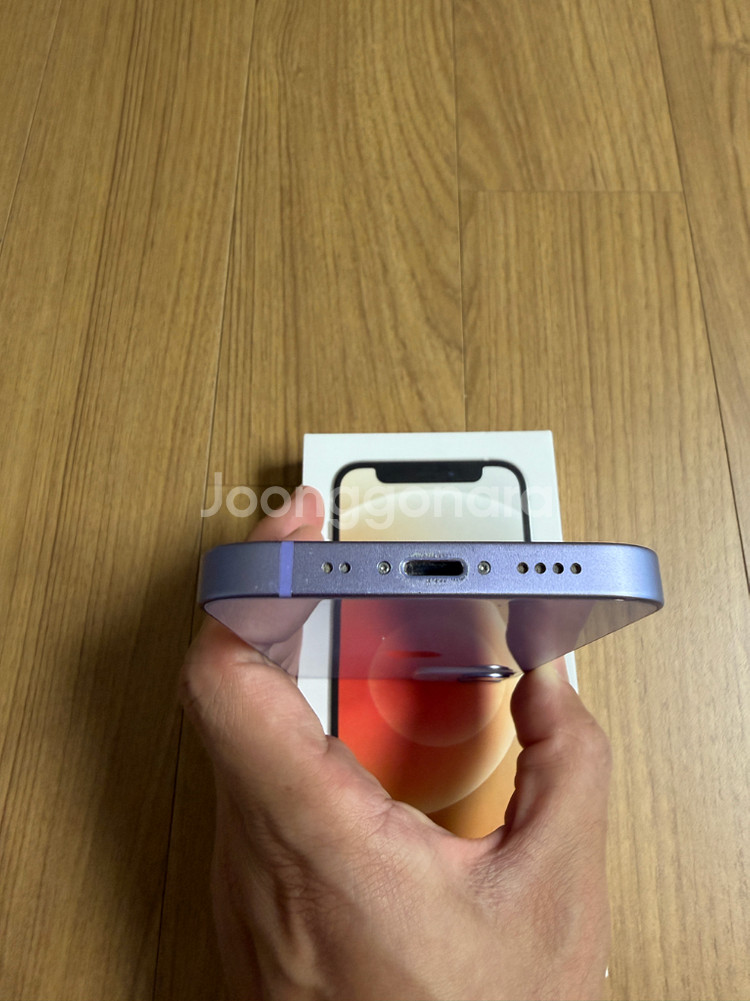 아이폰12 미니 64gb 퍼플--7