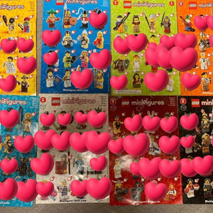 구매)레고 미니피규어 시리즈 구매(시즌1~27)