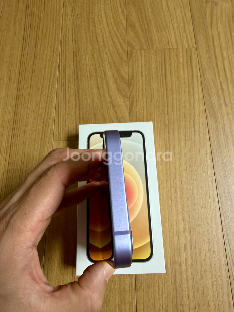 아이폰12 미니 64gb 퍼플--12