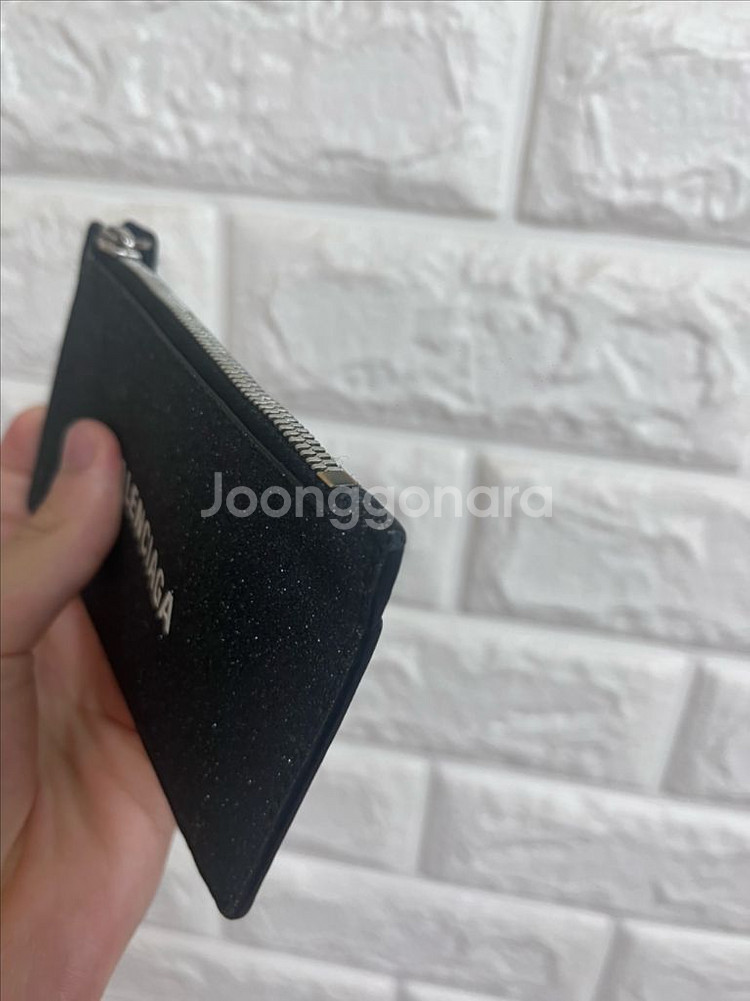 (정품)발렌시아가 글리터 카드지갑--1
