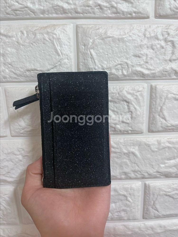(정품)발렌시아가 글리터 카드지갑--2