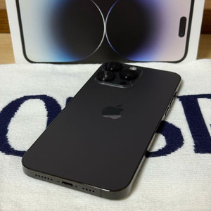 아이폰 14프로맥스 256 블랙 배터리100% 팝니다