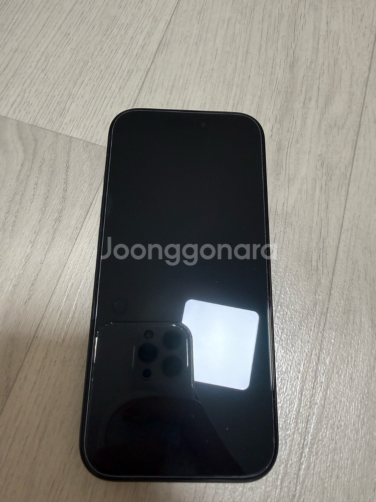 아이폰16프로 256 블랙 공기기 단품--2