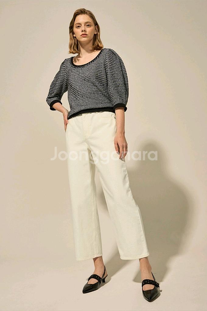 랑방 퍼프 브레이드 니트 (랑방,마인,타임,더캐시미어)--1