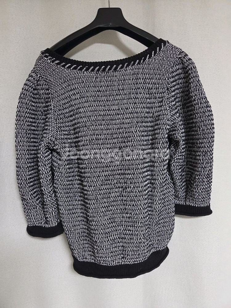 랑방 퍼프 브레이드 니트 (랑방,마인,타임,더캐시미어)--4