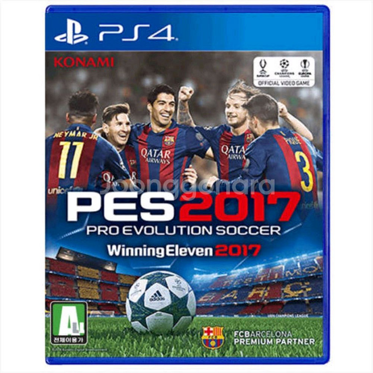 [중고] PS4/플스4 위닝일레븐2017--0