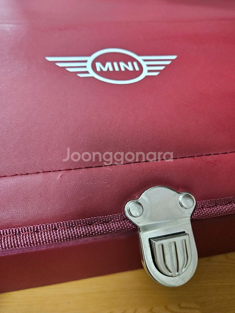 미니 다용도 수납 정리함 레드 대형--7