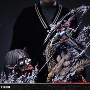 진격의 거인 시조의 거인 레진 피규어 판매