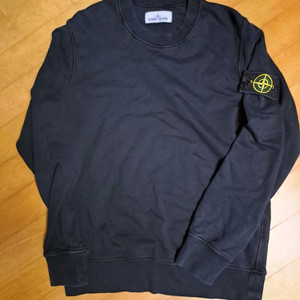 스톤아일랜드 블랙 맨투맨 M사이즈