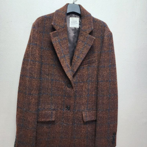 톰보이 체크자켓