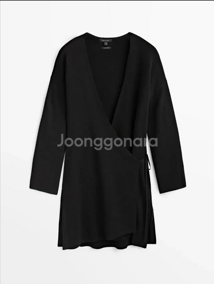 마시모두띠 크로스 스티치 가디건 새상품--2