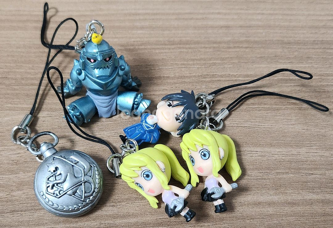 강철의 연금술사 강연금 고전 가챠 키링--0