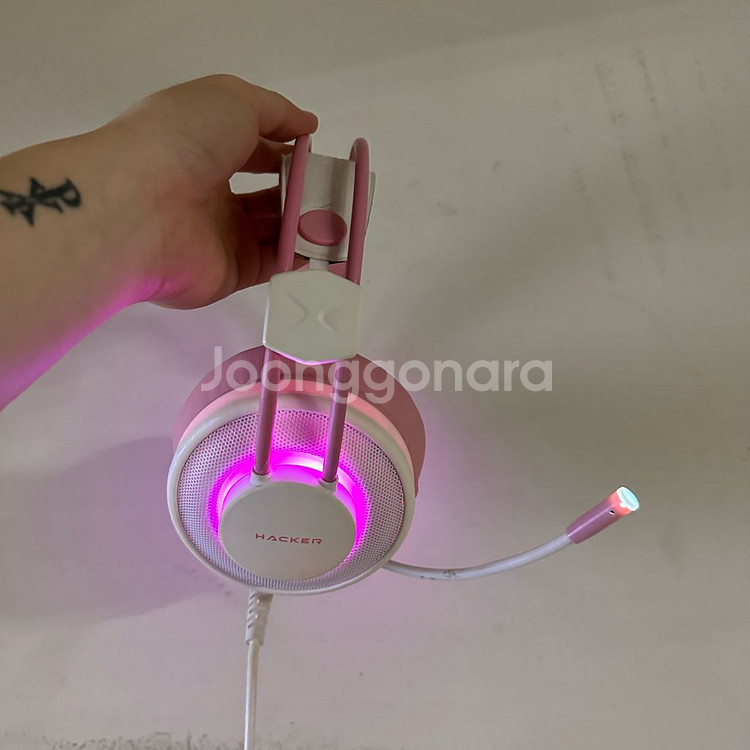 [이벤트]앱코 N800 핑크 헤드셋 키보드 마우스--2