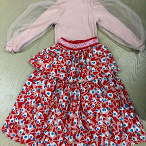 베베베베 공주 스커트 + 꼬마레 오간자퍼프티