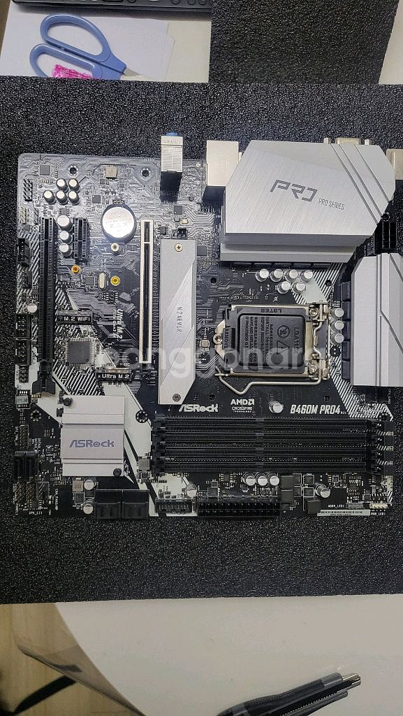 애즈락 Asrock B460M PRO4 메인보드--0