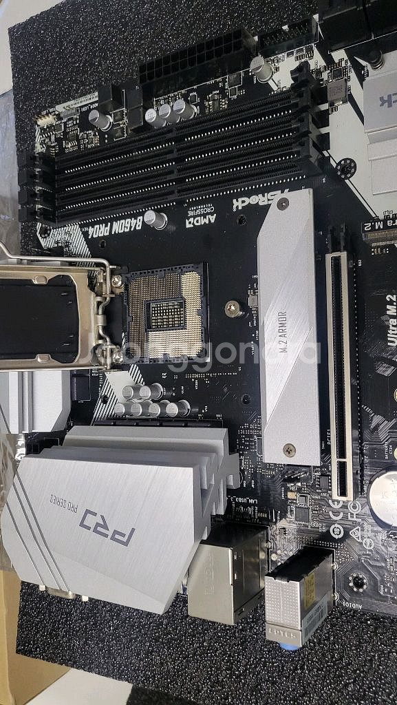 애즈락 Asrock B460M PRO4 메인보드--1