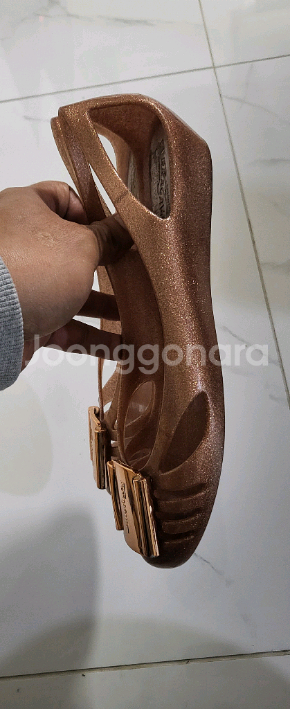 페라가모 젤리 슈즈 225--3