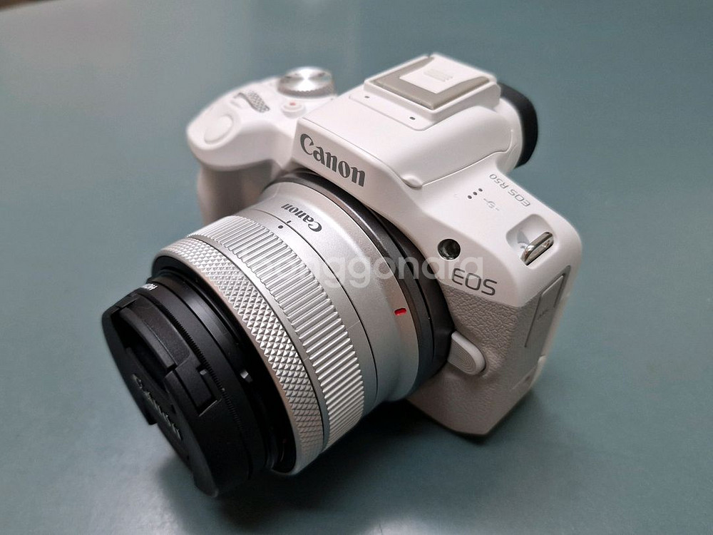 캐논 미러리스 EOS R50 + 18-45 STM 렌즈--2