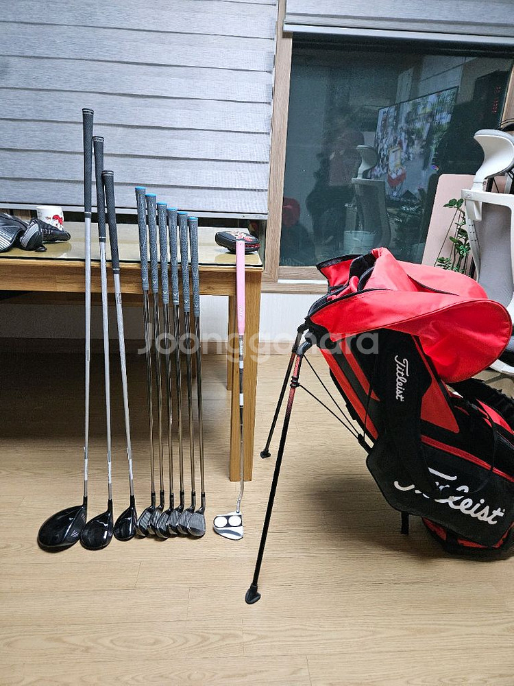 여성용 구성좋은 골프채(타이틀리스트 스탠드백포함)--0
