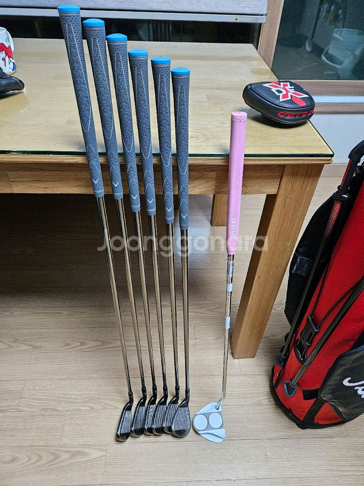여성용 구성좋은 골프채(타이틀리스트 스탠드백포함)--9
