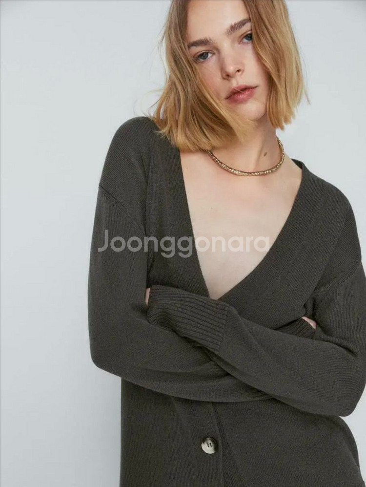 마시모두띠 버튼 니트 가디건 새상품--2