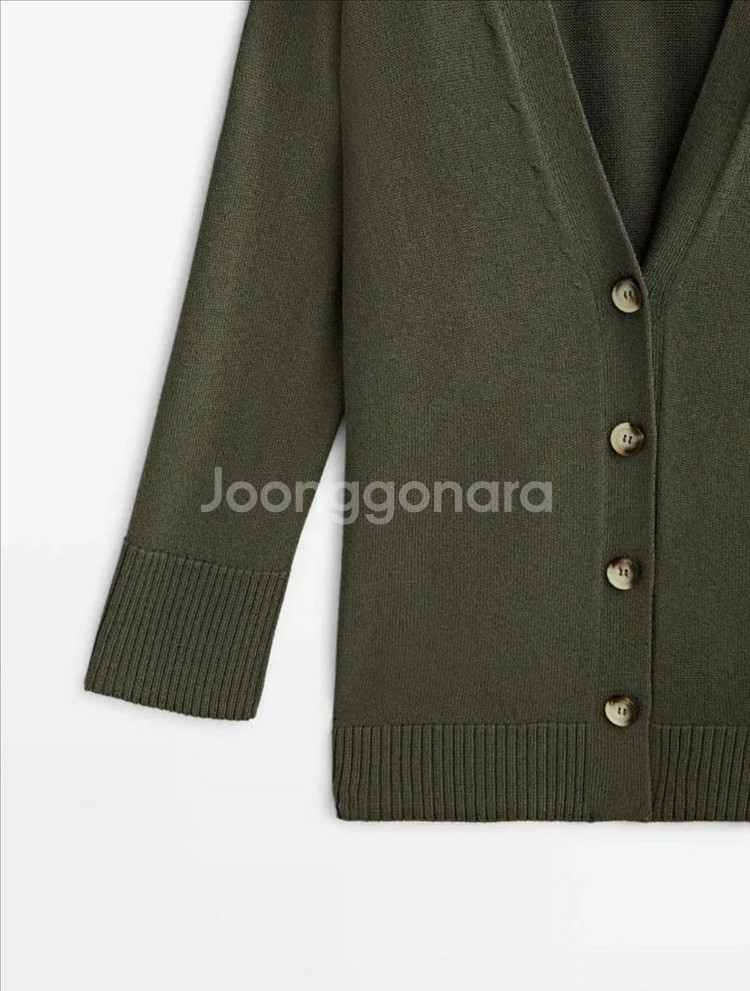 마시모두띠 버튼 니트 가디건 새상품--7