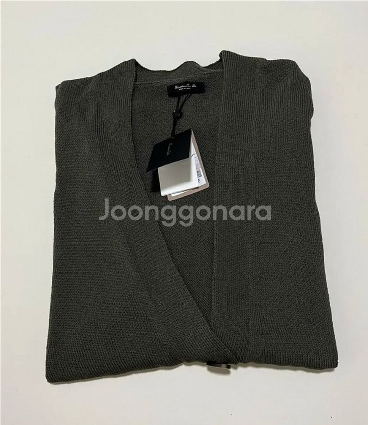 마시모두띠 버튼 니트 가디건 새상품--8