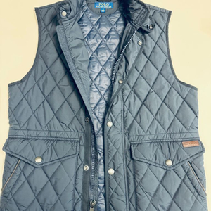 폴로 랄프로렌 퀼팅 조끼 네이비 M(새상품급)