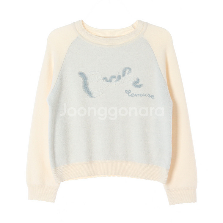 [M]올리브데올리브 울캐시미어 아이보리 숏 크롭 니트--0