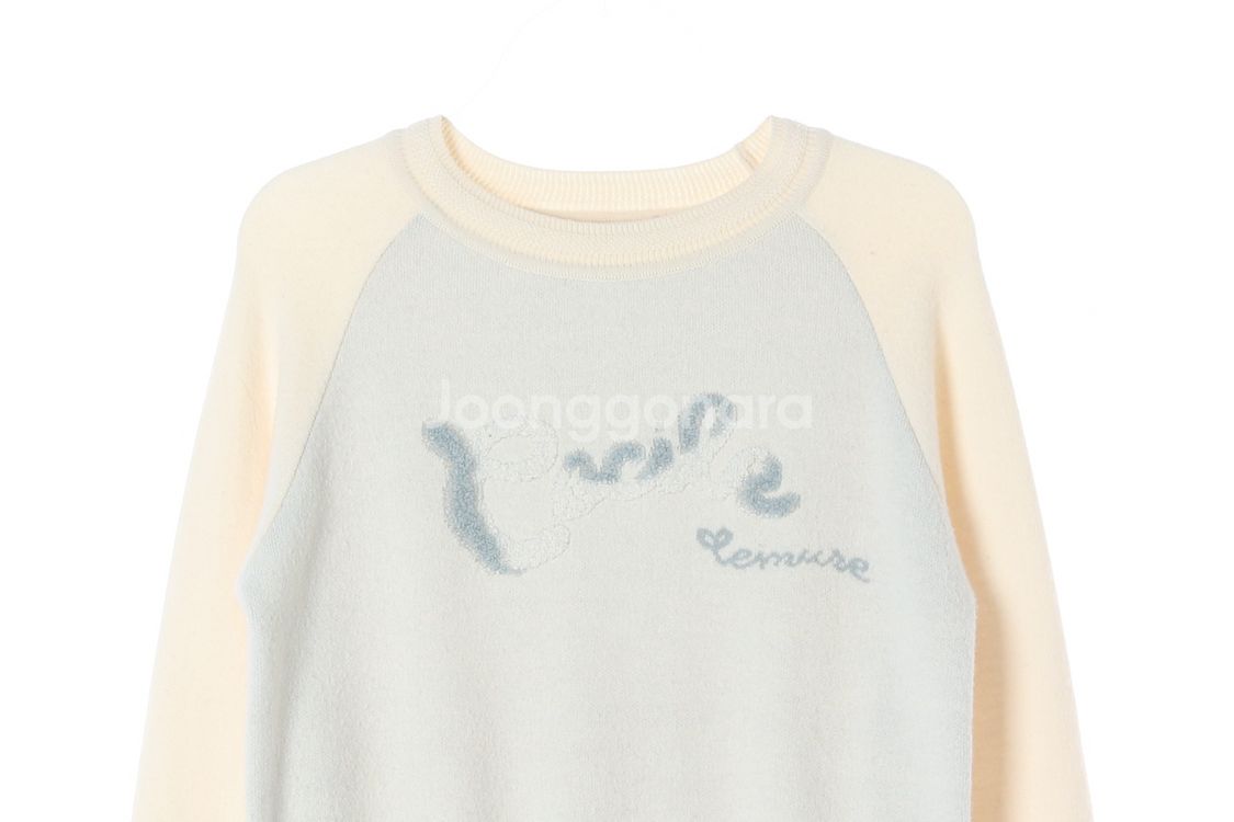 [M]올리브데올리브 울캐시미어 아이보리 숏 크롭 니트--1