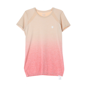 [M]케이스위스 베이지 핑크 그라데이션 반팔 티셔츠