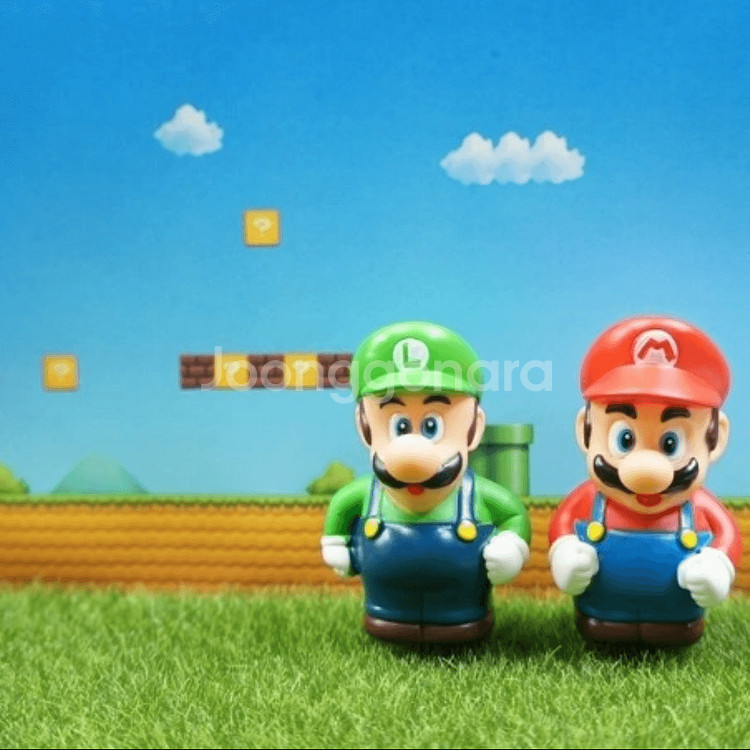 슈퍼마리오 소프트 피규어 6종 세트--3