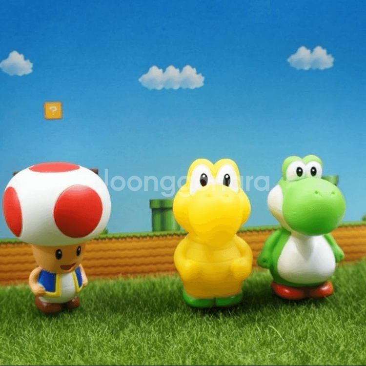 슈퍼마리오 소프트 피규어 6종 세트--4