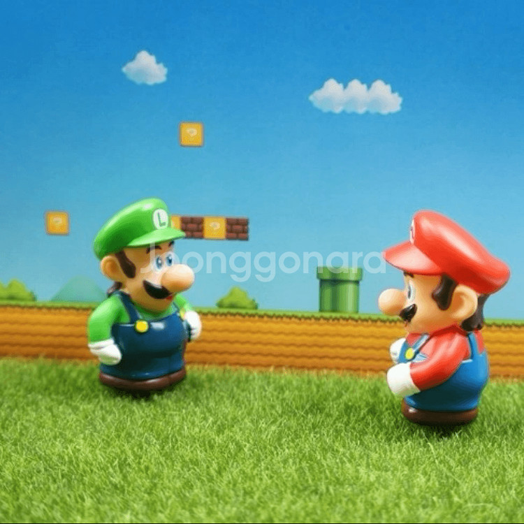 슈퍼마리오 소프트 피규어 6종 세트--2