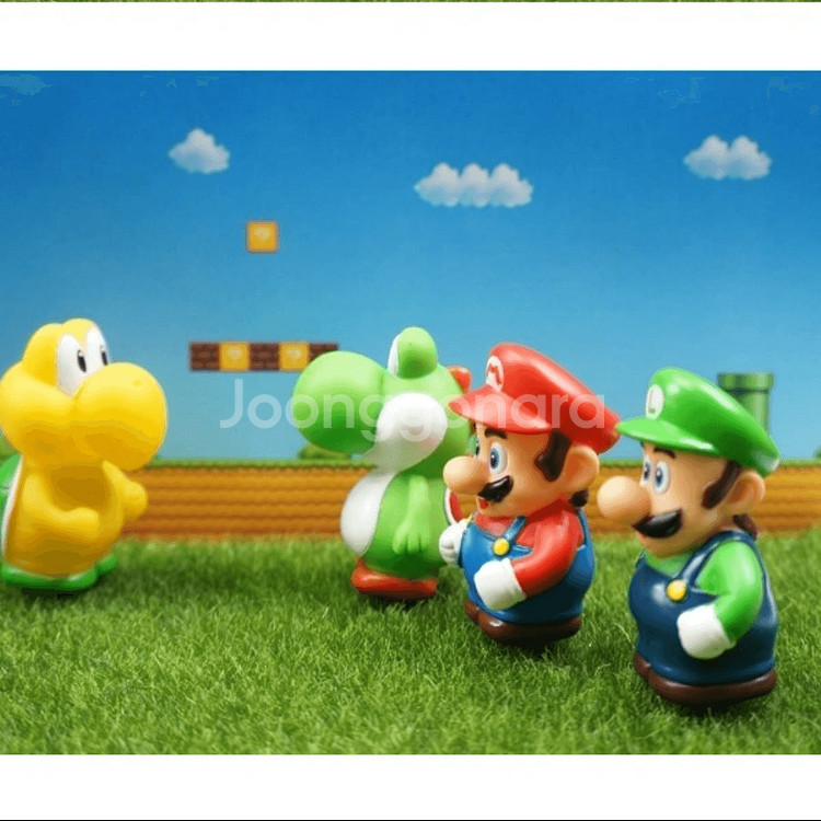 슈퍼마리오 소프트 피규어 6종 세트--5