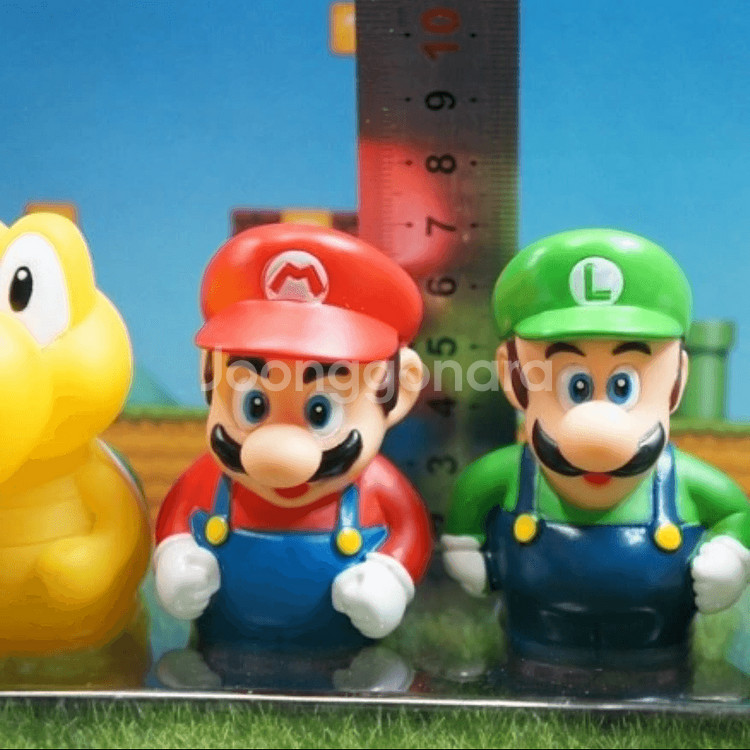 슈퍼마리오 소프트 피규어 6종 세트--9