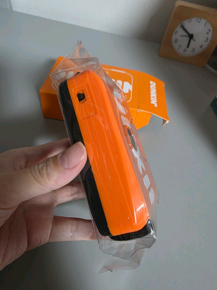 미개봉 던킨 토이 필름 카메라 소품 굿즈 MD 이미지