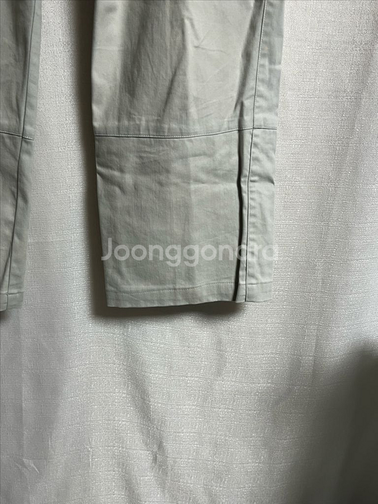 아디다스 그레이 와이드핏 카고팬츠 32--1