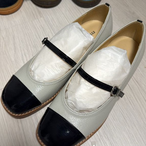 미닛뮤트 보우슈즈 230mm 소프핑크/그레이