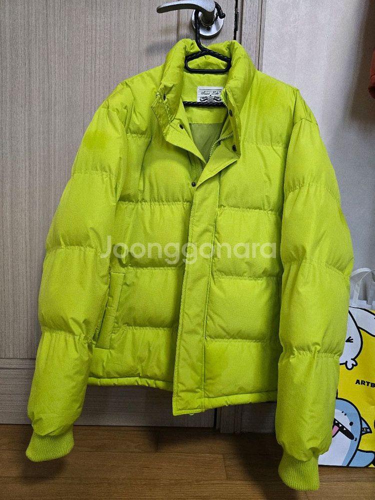 형광웰론패딩--0