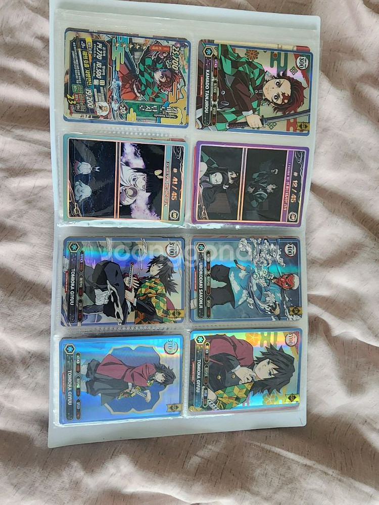 장당가격 귀멸의칼날 컬렉션 홀로그램카드 기둥 주 탄지로--1