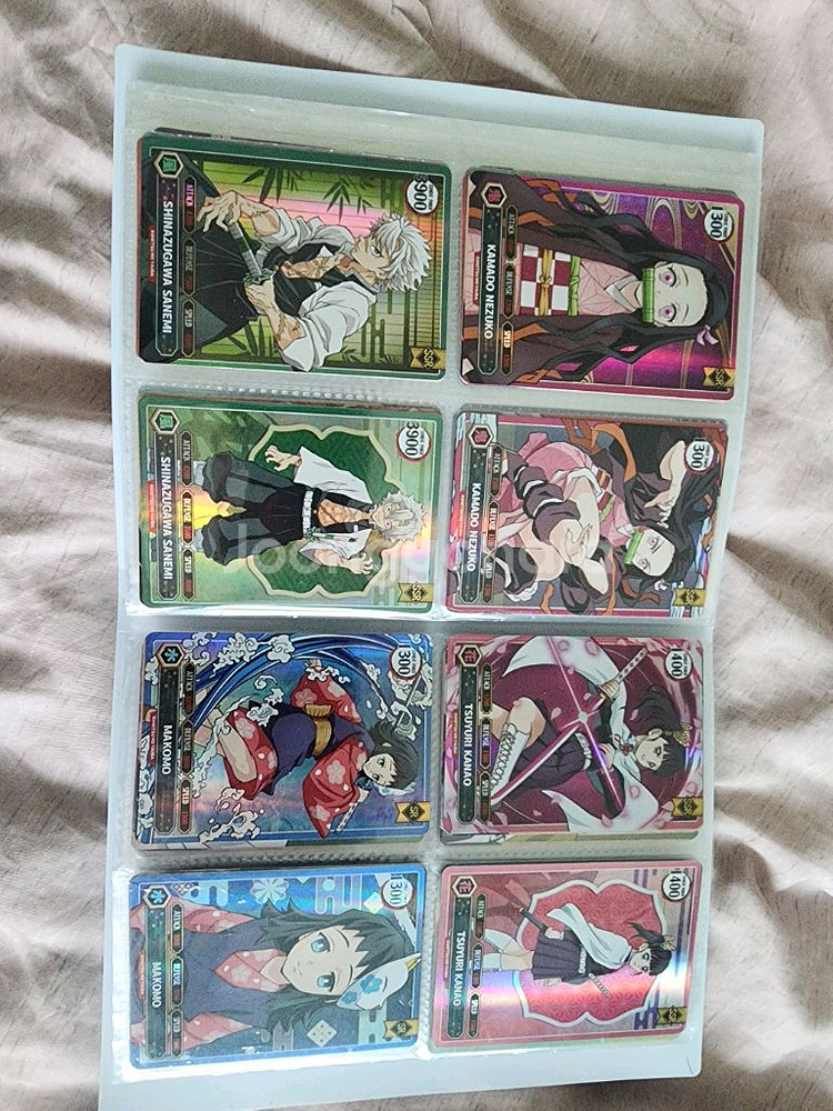 장당가격 귀멸의칼날 컬렉션 홀로그램카드 기둥 주 탄지로--2