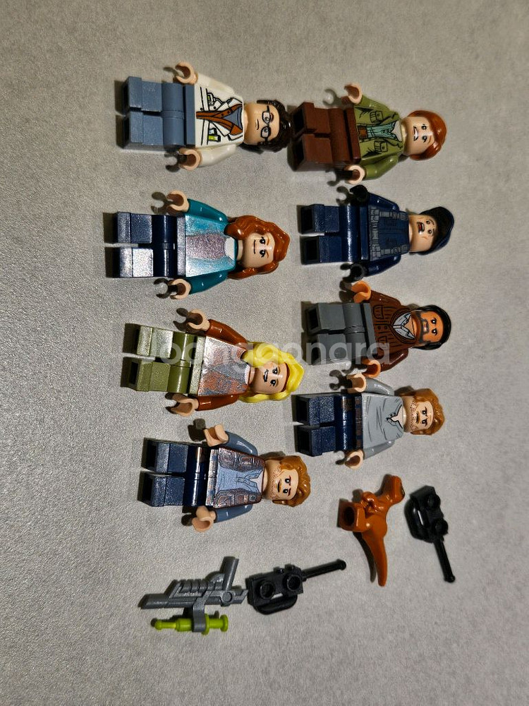 레고쥬라기공원 미니피규어--0