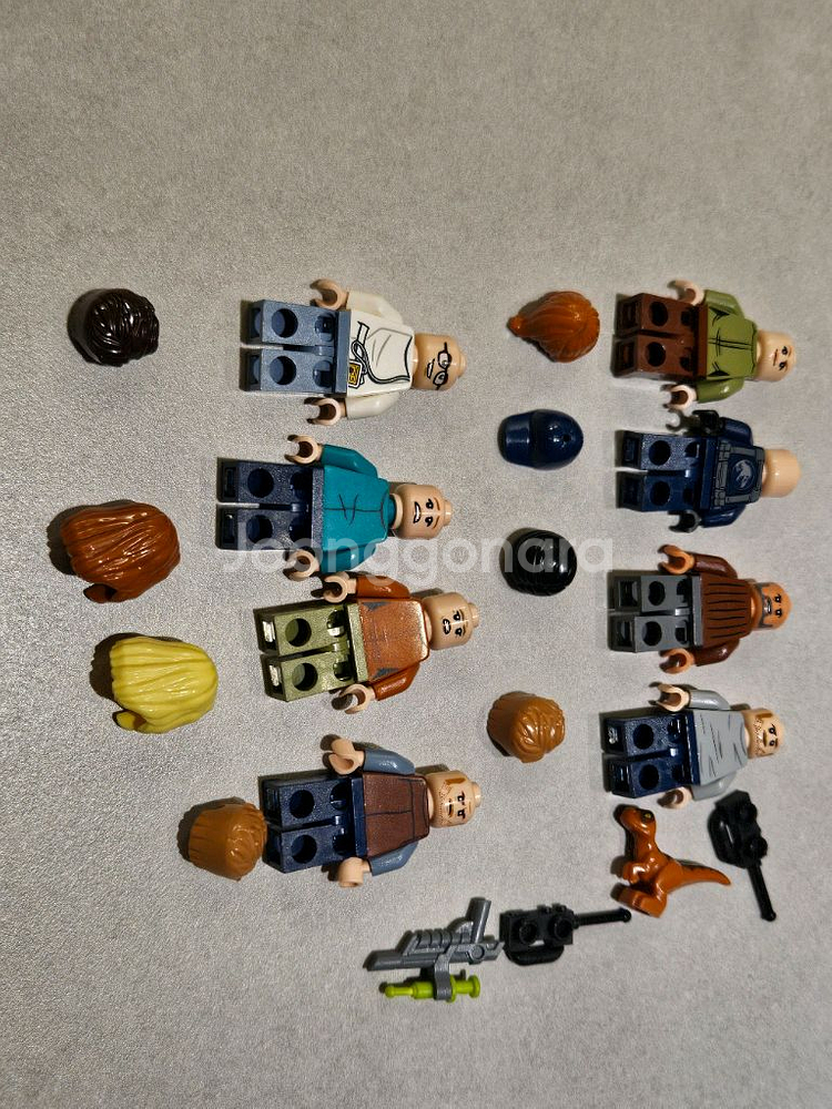 레고쥬라기공원 미니피규어--1