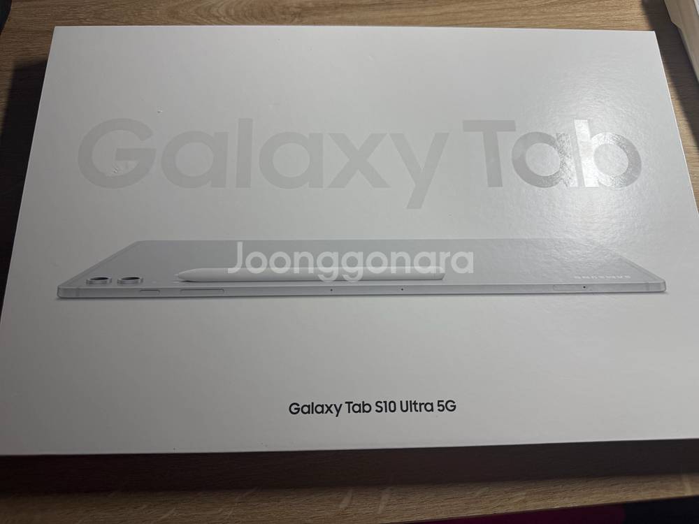 갤럭시탭s10울트라 5G 512GB 실버 미개봉 자급제--0